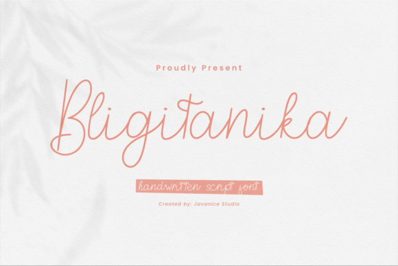 Bligitanika: A Font That Elevates Branding