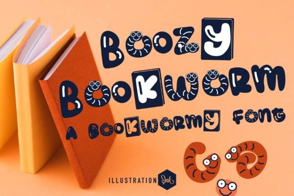 Boozy Bookworm: A Fun Font for Web Design