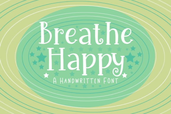 Breathe Happy Font for Creative Projects