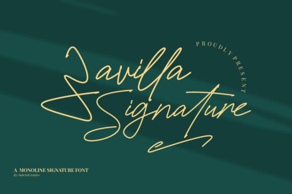 Bringing Romance to Brands with Zavilla Signature Font