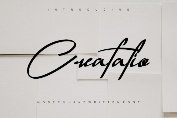Creatalio: A Bold Handwritten Font