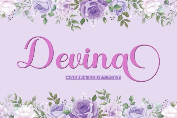 Devina: A Handwritten Font for Creative Makers