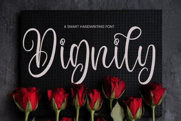 Dignity Font: Elegant Script Amp
