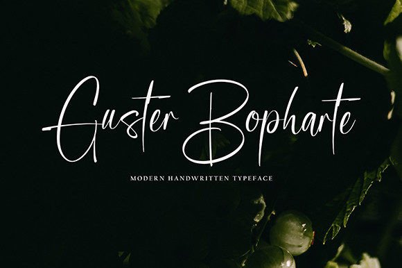 Guster Bopharte: A Font for Polished Branding