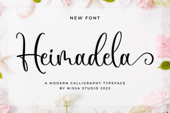 Heimadela: A Elegant Script Font