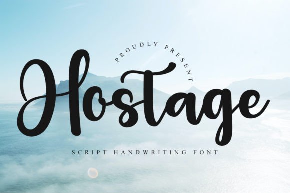 Hostage: A Friendly Handwritten Font