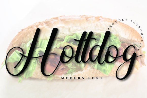 Hottdog: A Handwritten Font for Creative Expression