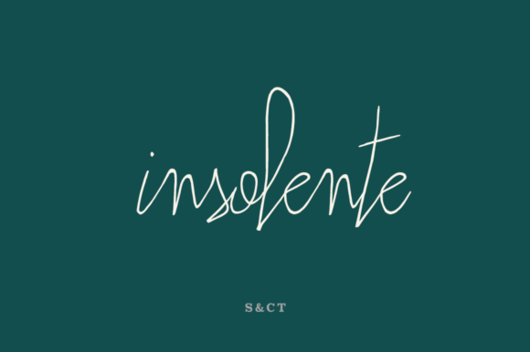 Insolente Font Review: Elevating Campaign Visuals with Realistic Script