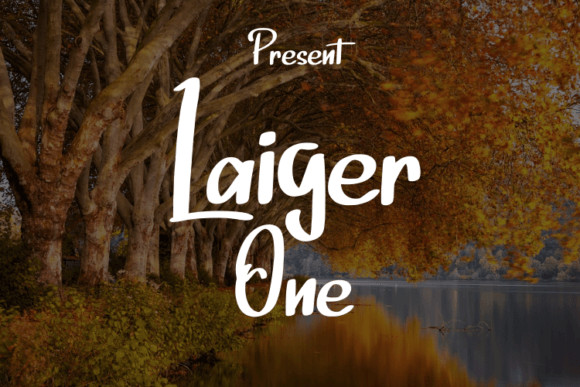 Laiger One: A Friendly Handwritten Font