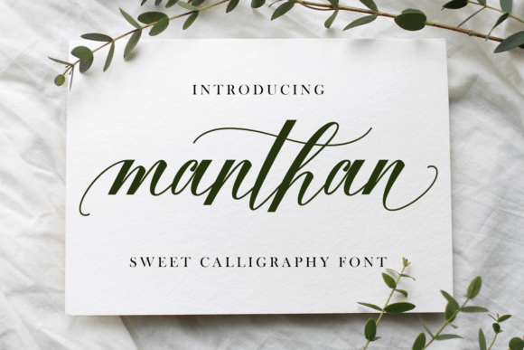 Manthan: A Timeless Script Font for Editorial Design