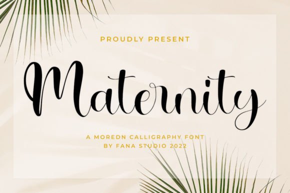 Maternity: A Stylish Script Font