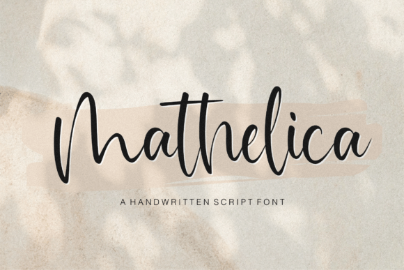 Mathelica: Elegant Handwritten Font
