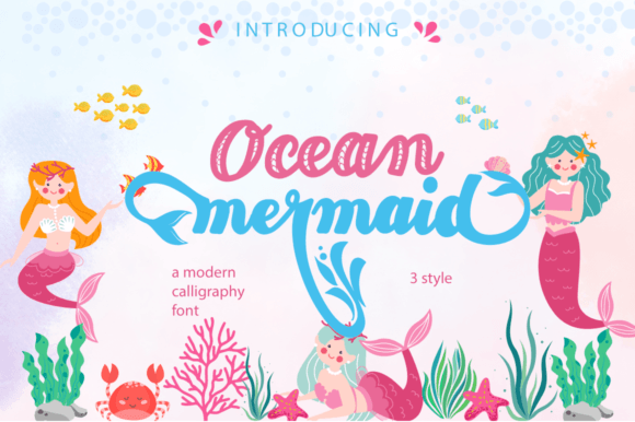 Ocean Mermaid Font Review
