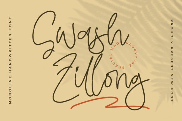 Swash Zillong – A Script Font for Creative Campaigns