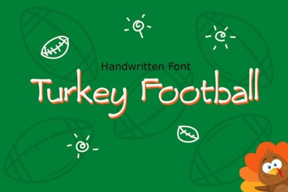 Turkey Football: The Handwritten Font That Elevates Campaigns