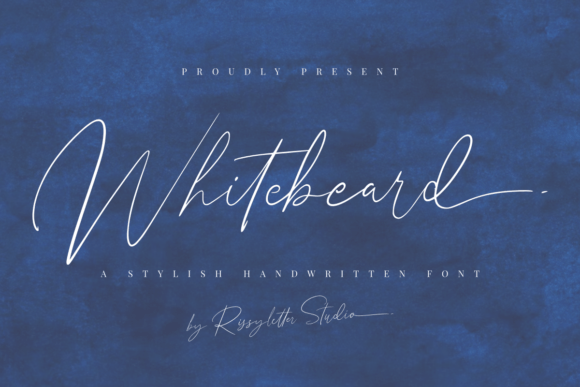 Whitebeard: A Handwritten Font That Elevates Your Brand